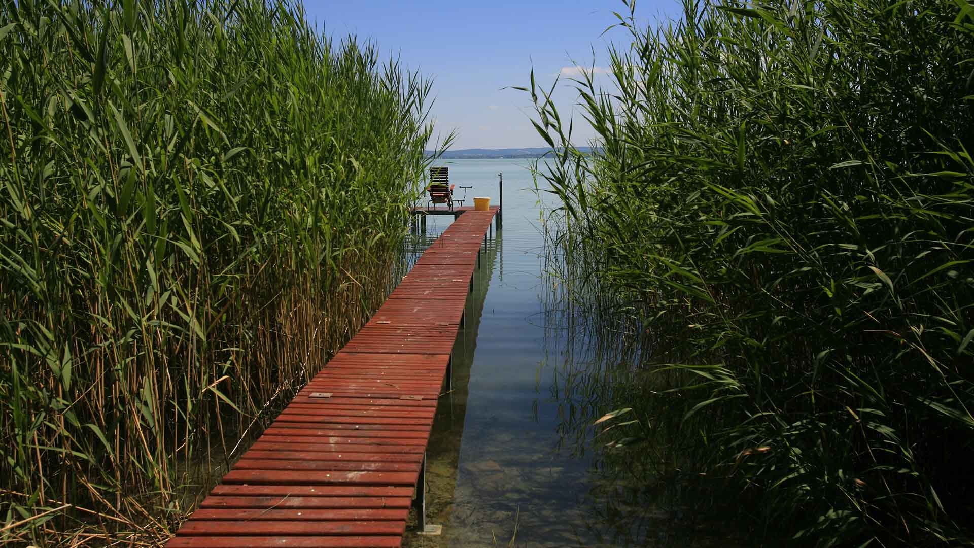 Balaton északi partján, panorámás nyaraló